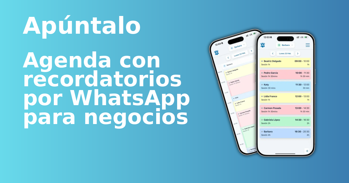 Agenda para peluquerías caninas sin llamadas ni olvidos
