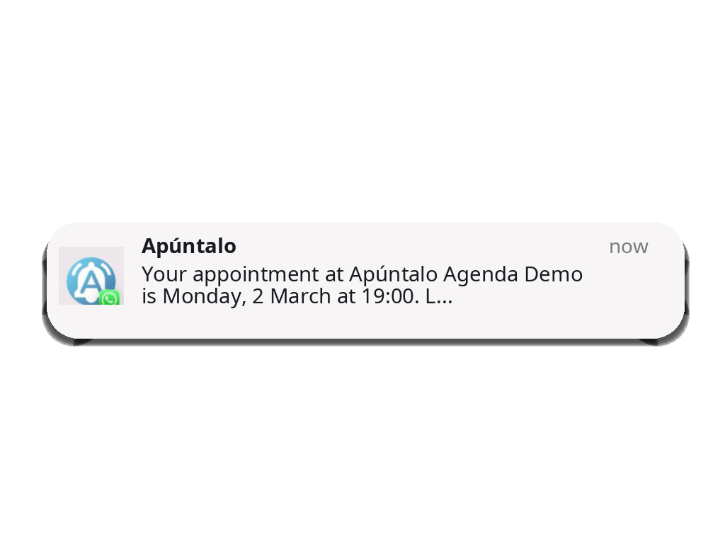Save time with automatic reminders